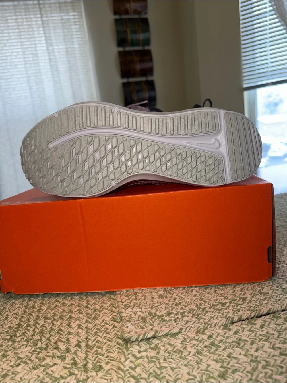 Nike Downshifter 12 women’s Purple Running Sneakers size 8.5 new box without lid